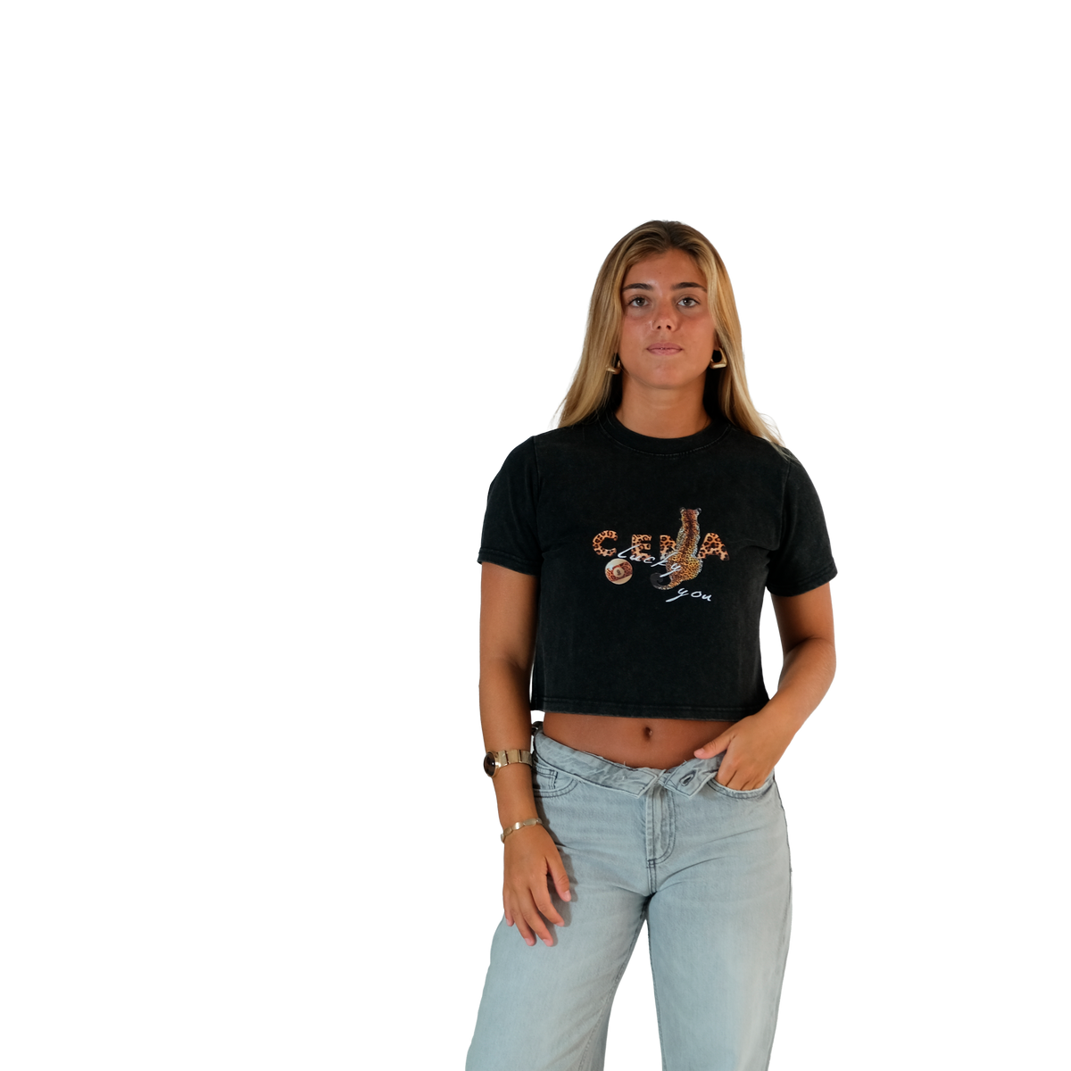 LEOPARD BABY TEE