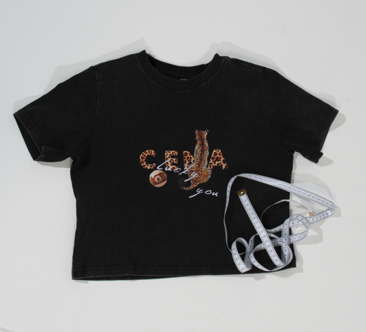 LEOPARD BABY TEE