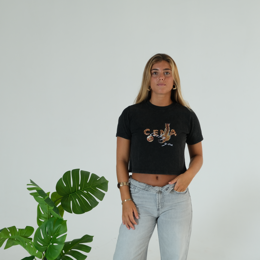 LEOPARD BABY TEE
